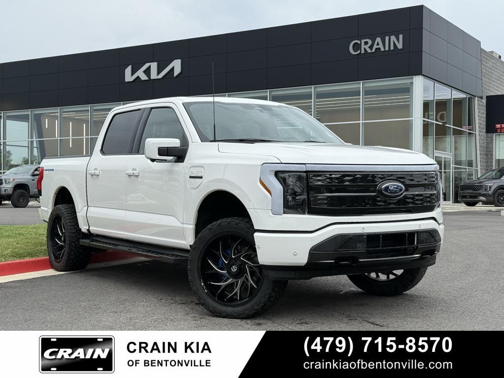 used 2022 Ford F-150 Lightning car, priced at $51,700