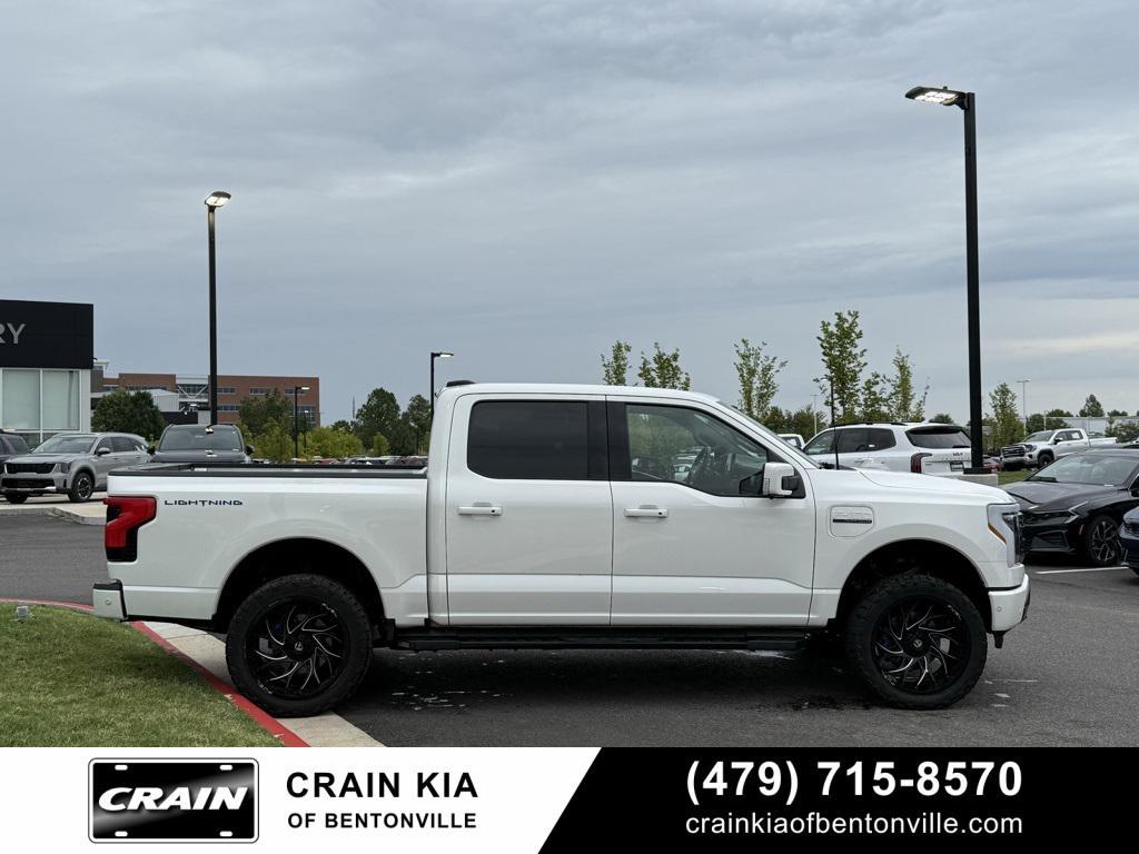 used 2022 Ford F-150 Lightning car, priced at $51,700