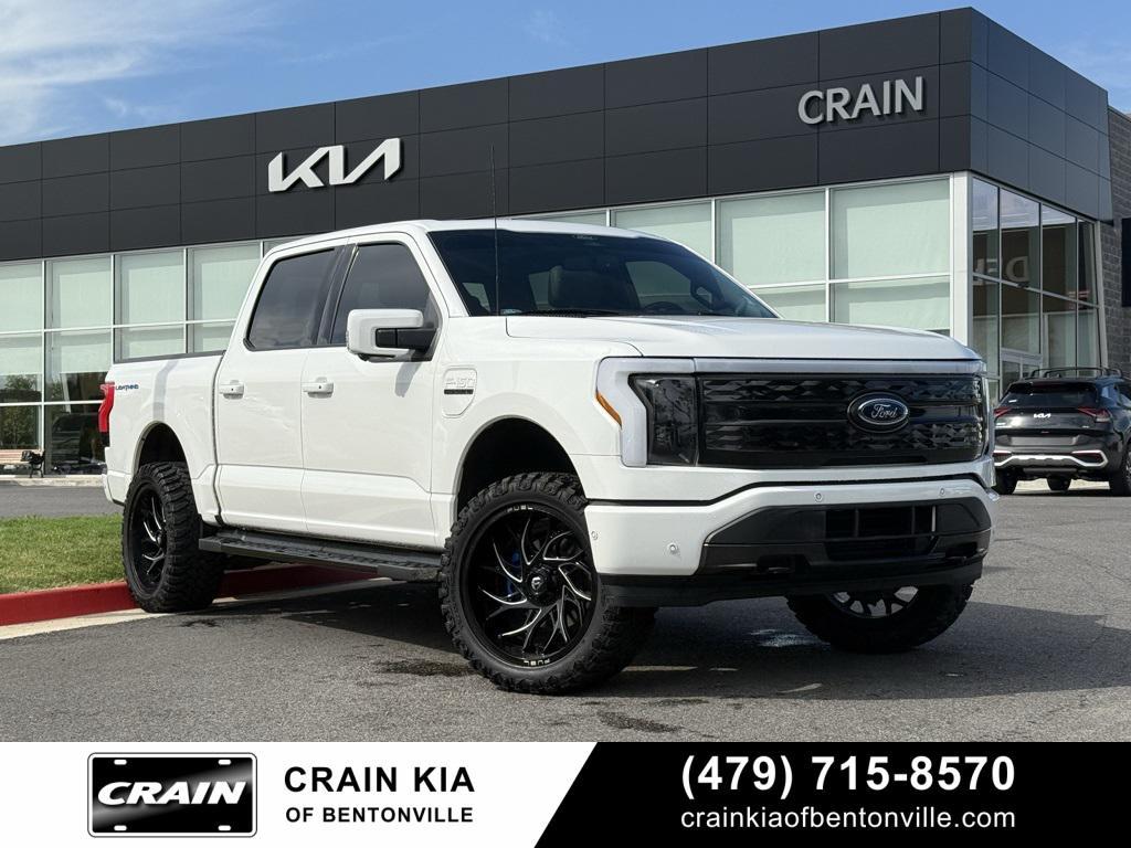 used 2022 Ford F-150 Lightning car, priced at $49,900