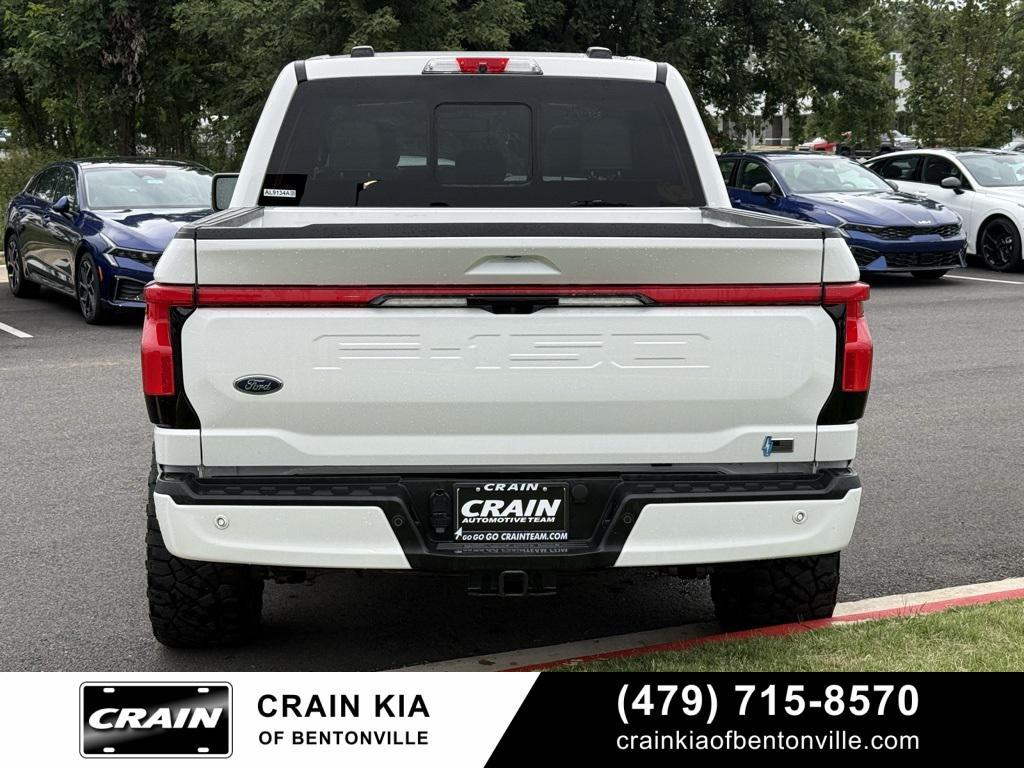 used 2022 Ford F-150 Lightning car, priced at $51,700