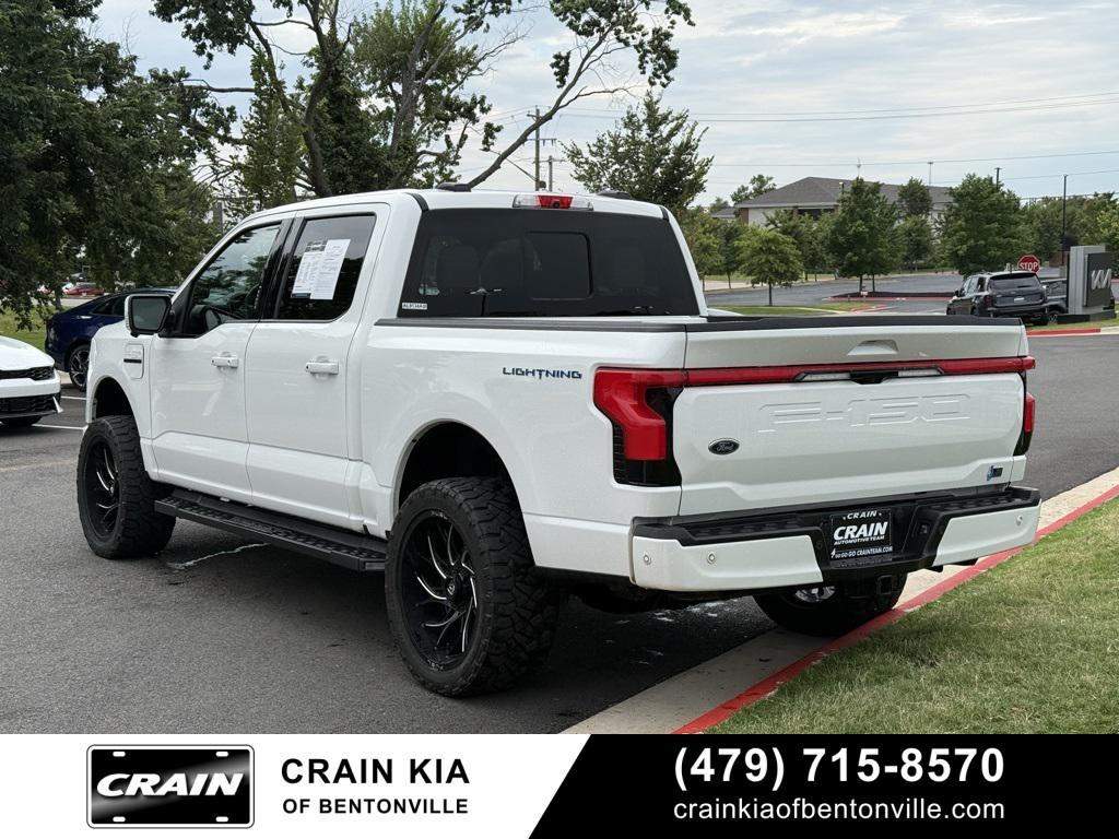 used 2022 Ford F-150 Lightning car, priced at $51,700