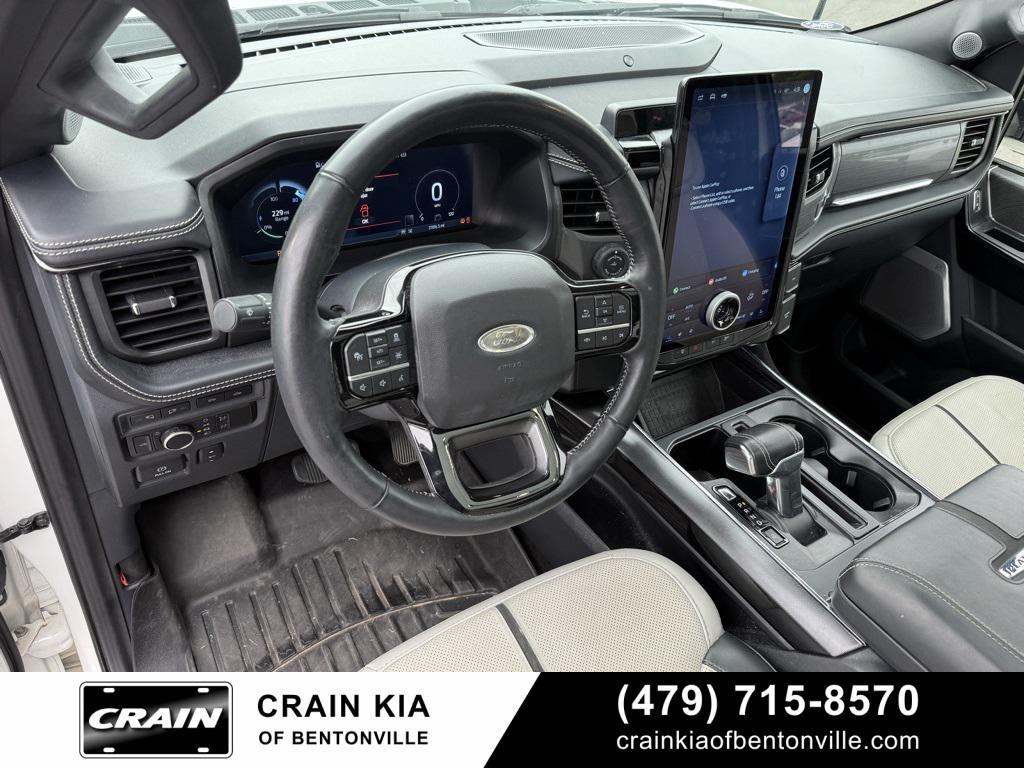 used 2022 Ford F-150 Lightning car, priced at $51,700
