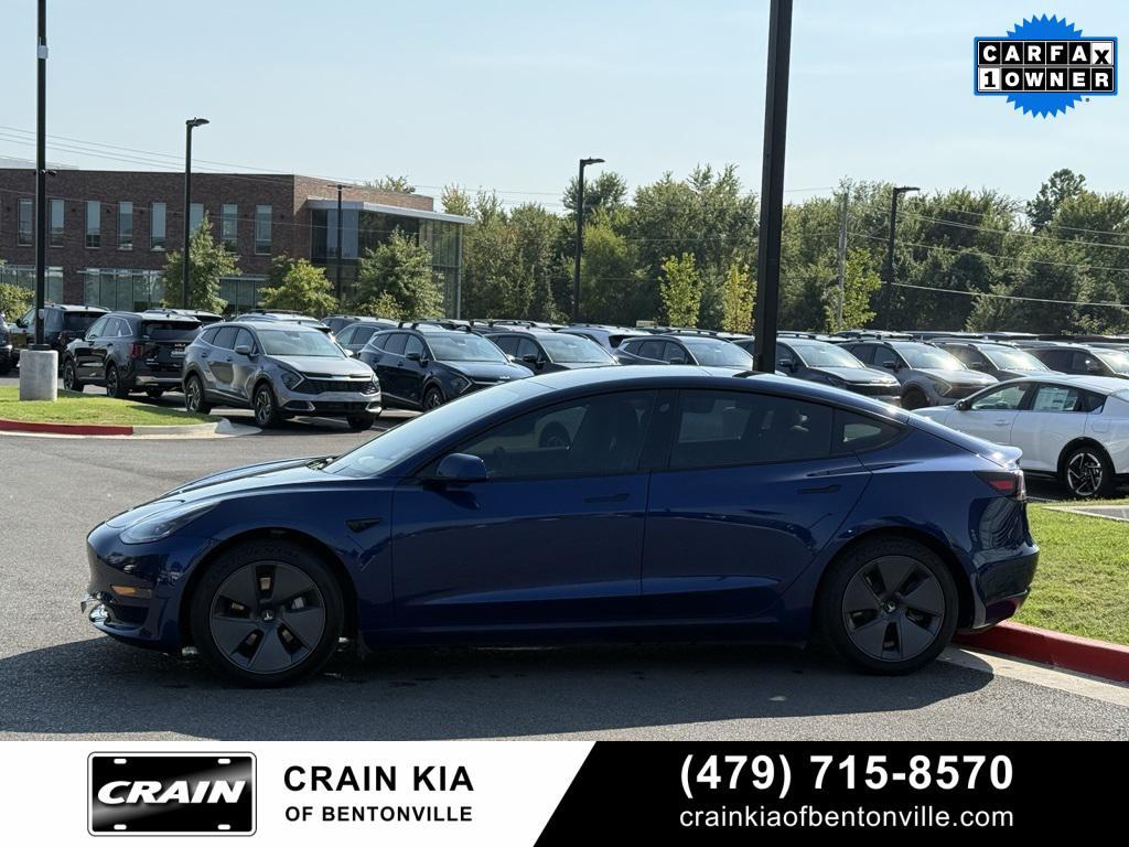 used 2021 Tesla Model 3 car, priced at $23,700