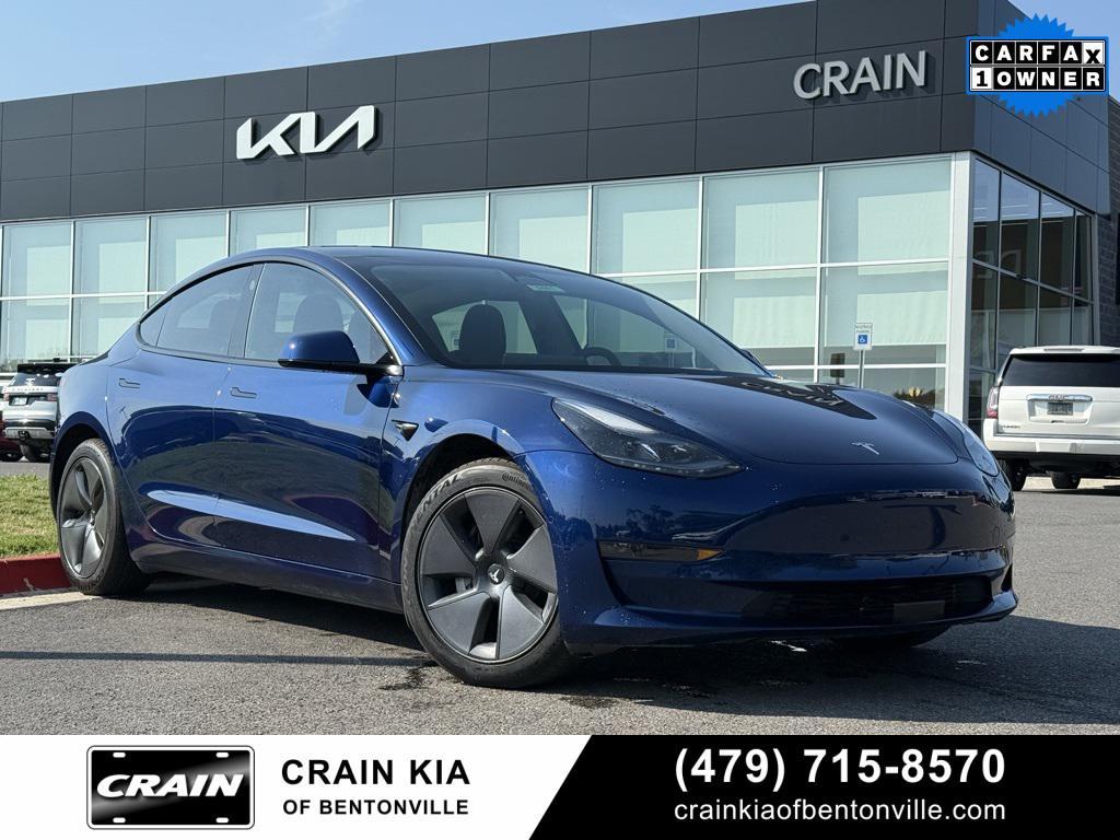 used 2021 Tesla Model 3 car, priced at $23,700