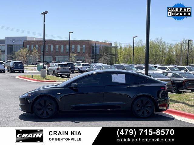 used 2024 Tesla Model 3 car, priced at $34,900