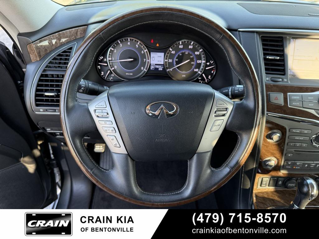 used 2017 INFINITI QX80 car, priced at $13,990