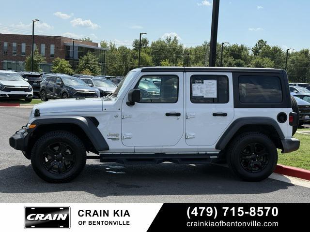 used 2019 Jeep Wrangler Unlimited car, priced at $21,700