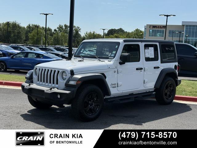 used 2019 Jeep Wrangler Unlimited car, priced at $21,700