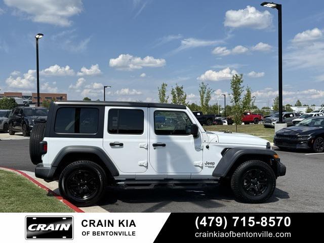used 2019 Jeep Wrangler Unlimited car, priced at $21,700