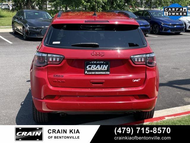 used 2023 Jeep Compass car, priced at $24,700