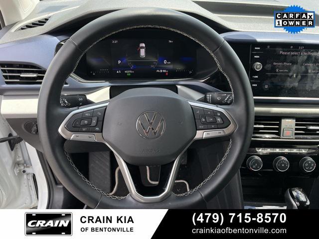 used 2023 Volkswagen Taos car, priced at $23,000