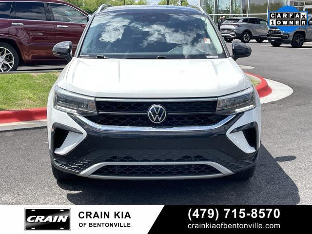 used 2023 Volkswagen Taos car, priced at $23,000