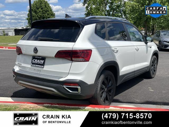 used 2023 Volkswagen Taos car, priced at $23,000