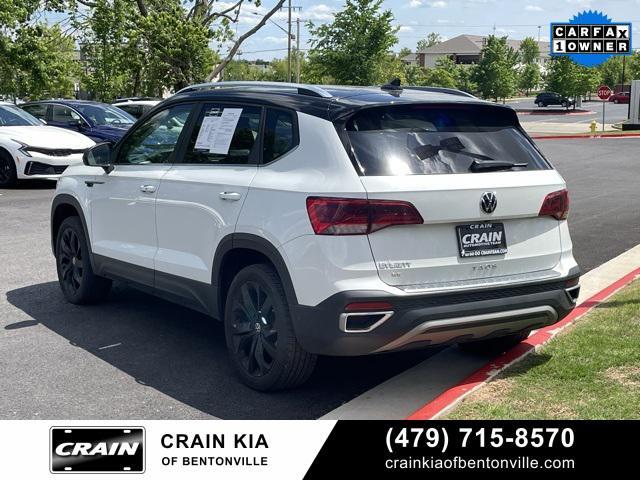 used 2023 Volkswagen Taos car, priced at $23,000