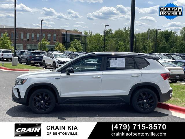 used 2023 Volkswagen Taos car, priced at $23,000