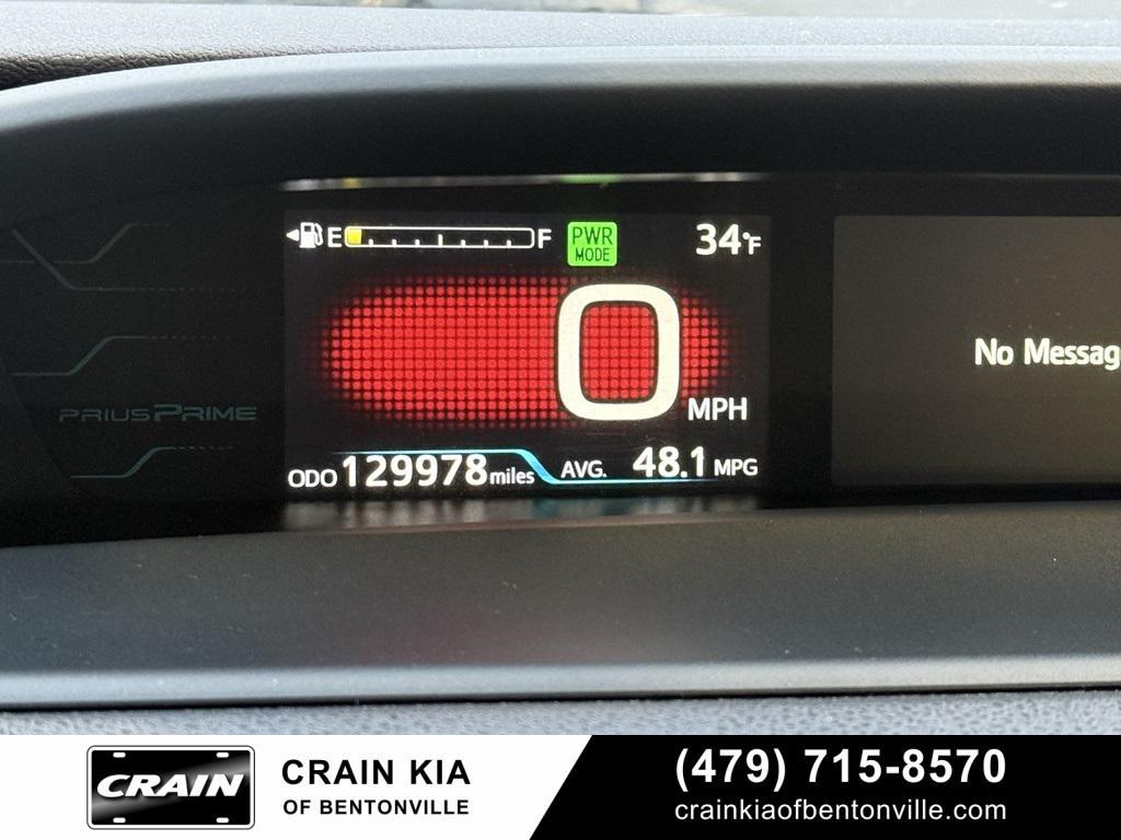 used 2018 Toyota Prius Prime car, priced at $13,900