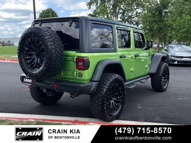 used 2018 Jeep Wrangler Unlimited car, priced at $33,700