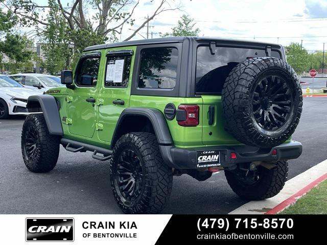 used 2018 Jeep Wrangler Unlimited car, priced at $33,700
