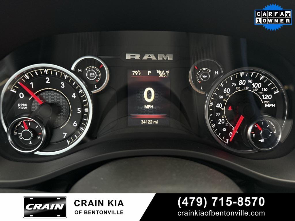 used 2024 Ram 1500 car, priced at $38,500