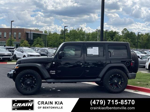 used 2019 Jeep Wrangler Unlimited car, priced at $27,700
