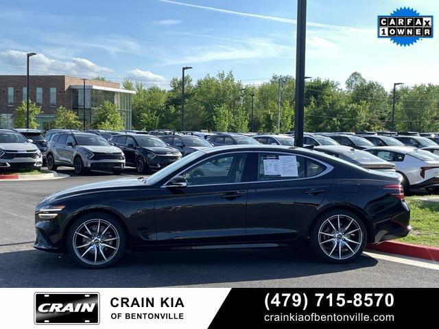 used 2023 Genesis G70 car, priced at $26,900