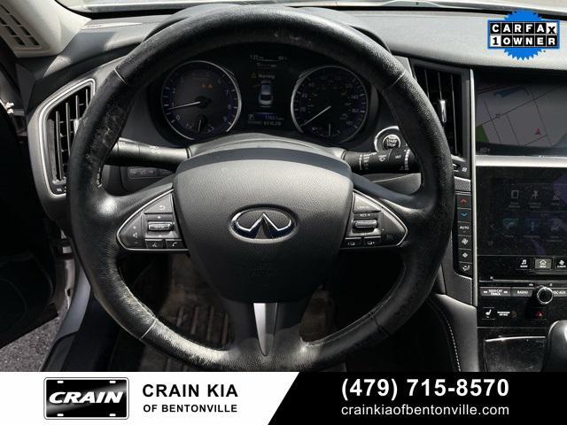used 2015 INFINITI Q50 car, priced at $17,800