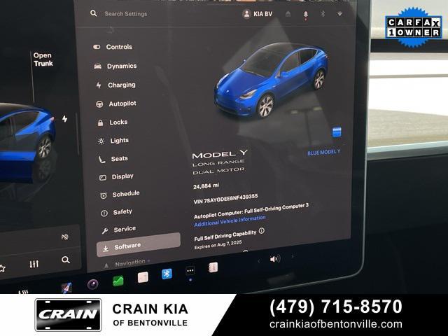 used 2022 Tesla Model Y car, priced at $29,990