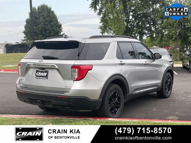 used 2021 Ford Explorer car, priced at $27,500
