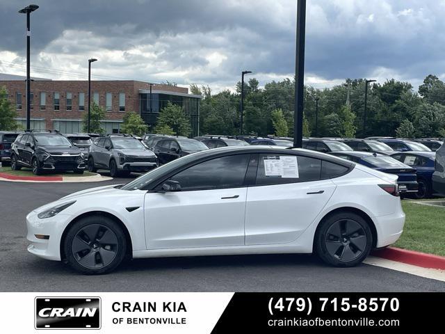used 2021 Tesla Model 3 car, priced at $25,500