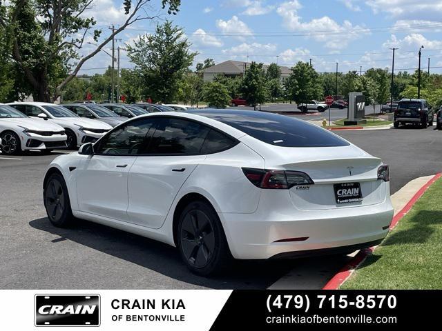 used 2021 Tesla Model 3 car, priced at $26,000