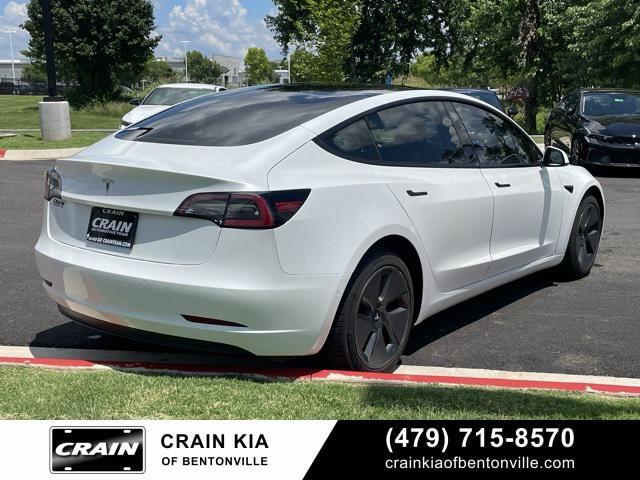 used 2021 Tesla Model 3 car, priced at $26,000