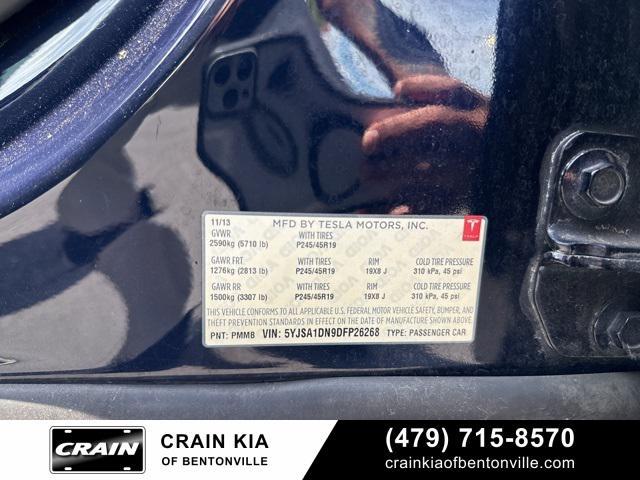 used 2013 Tesla Model S car, priced at $19,900