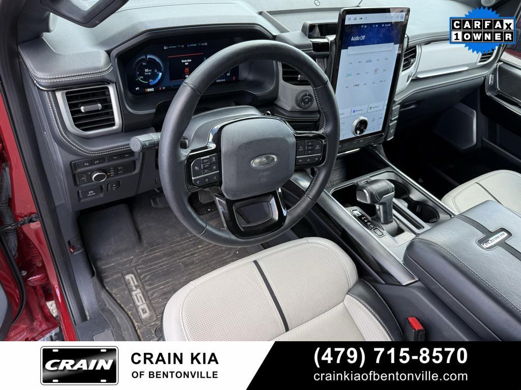 used 2022 Ford F-150 Lightning car, priced at $49,300