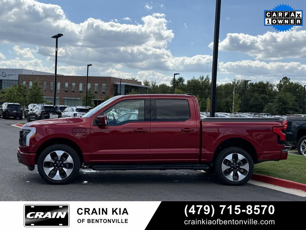 used 2022 Ford F-150 Lightning car, priced at $49,300