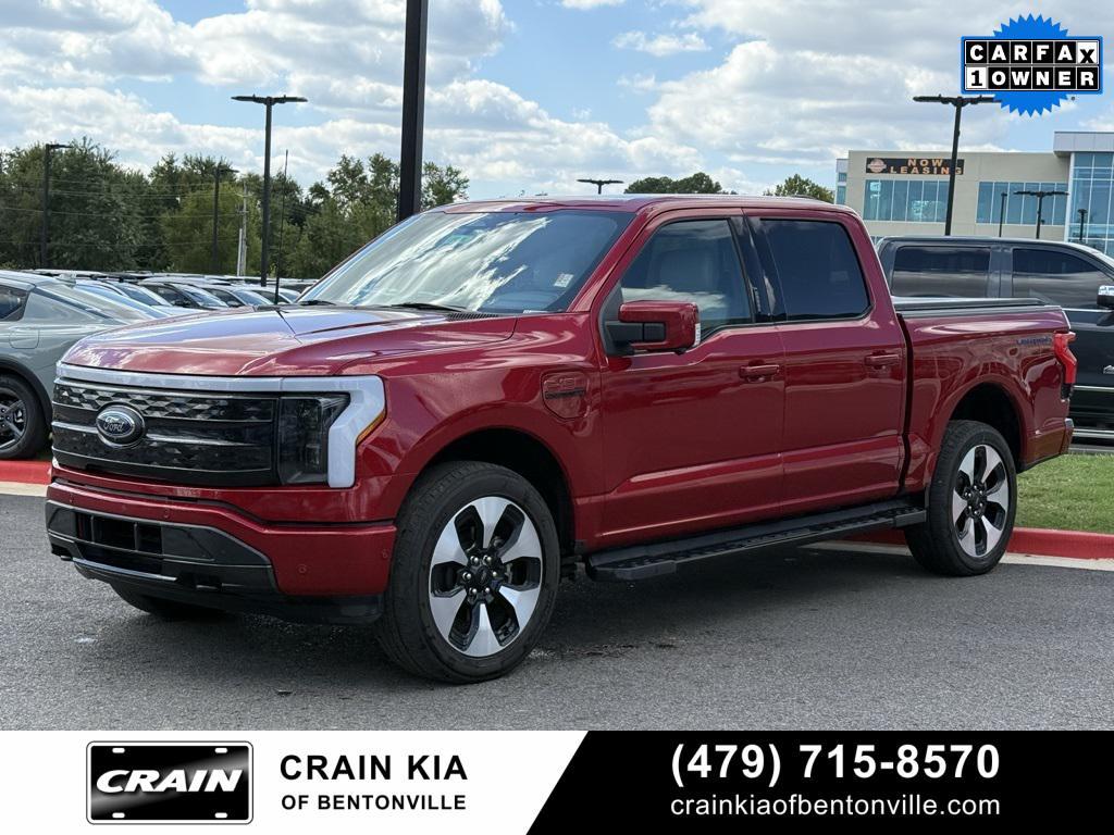 used 2022 Ford F-150 Lightning car, priced at $49,300