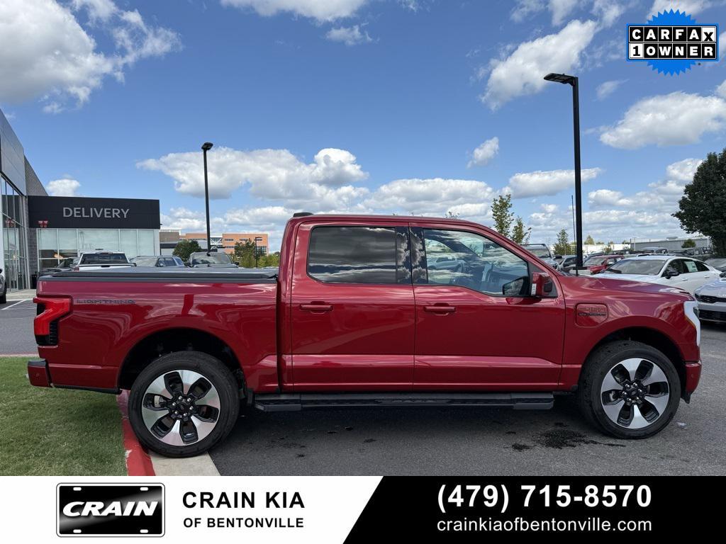 used 2022 Ford F-150 Lightning car, priced at $49,300
