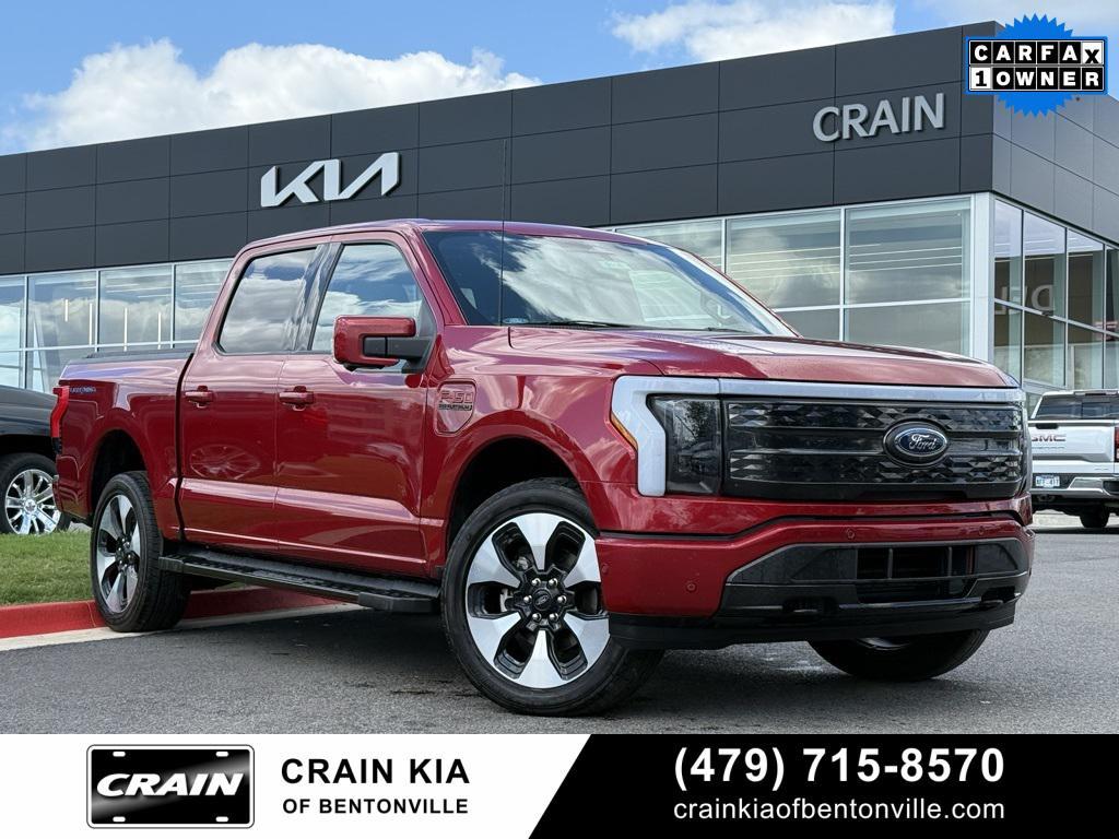 used 2022 Ford F-150 Lightning car, priced at $49,300