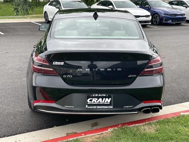 used 2023 Genesis G70 car, priced at $25,900
