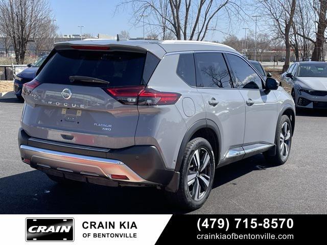 used 2021 Nissan Rogue car, priced at $24,400