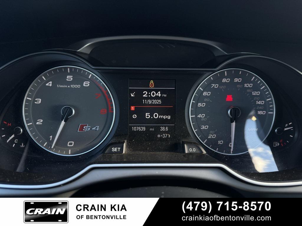 used 2014 Audi S4 car, priced at $20,500