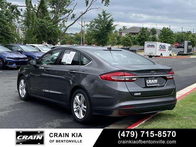 used 2018 Ford Fusion car, priced at $14,600
