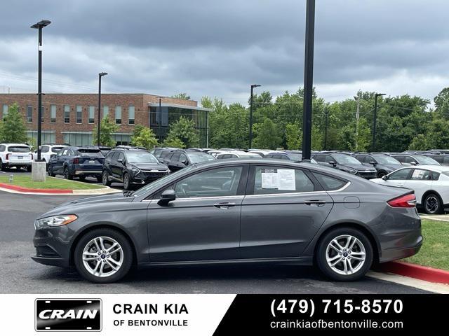 used 2018 Ford Fusion car, priced at $14,600
