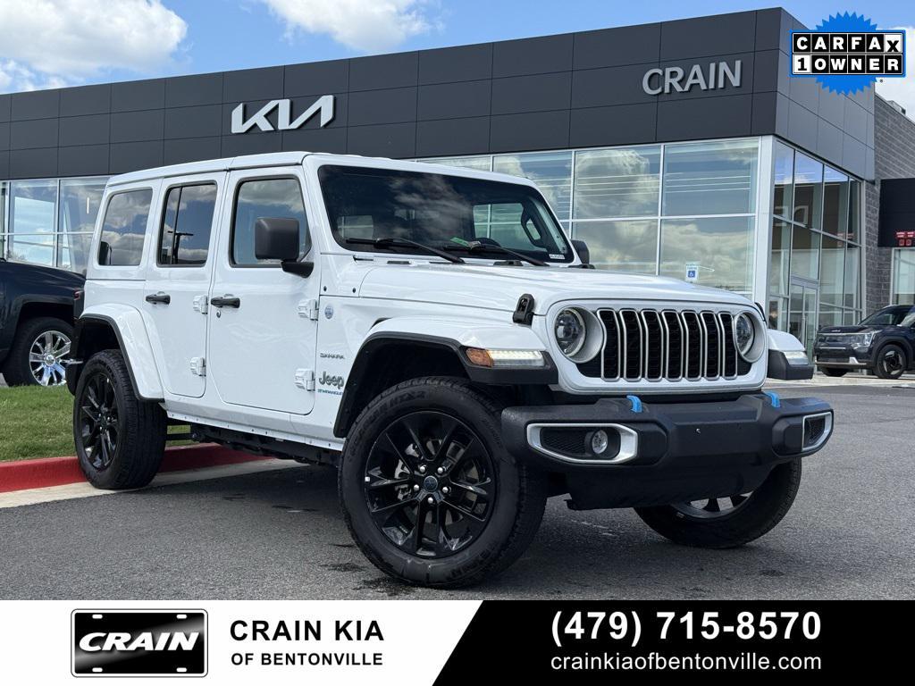 used 2024 Jeep Wrangler 4xe car, priced at $36,850