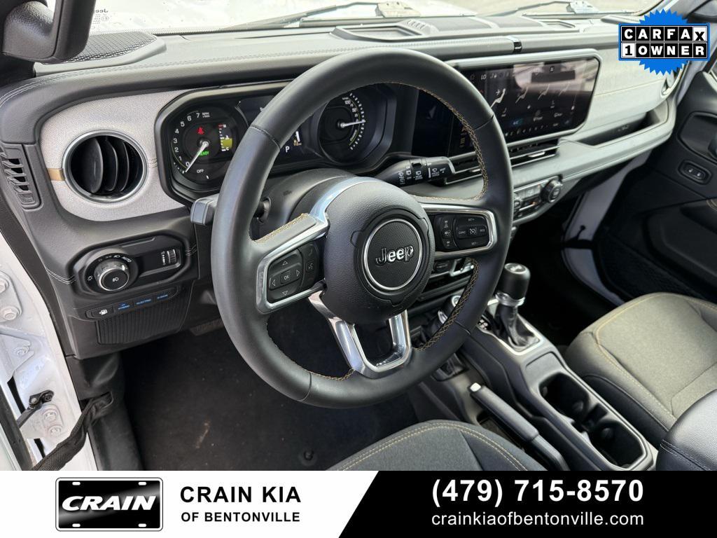 used 2024 Jeep Wrangler 4xe car, priced at $36,850