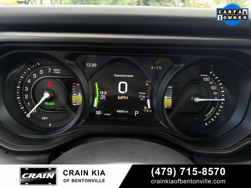 used 2024 Jeep Wrangler 4xe car, priced at $36,850