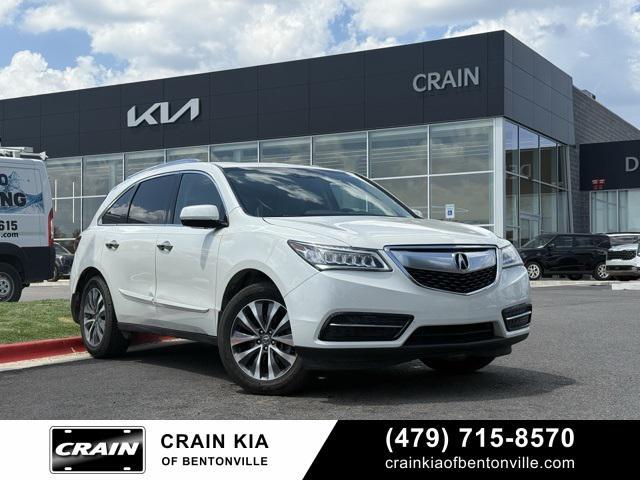 used 2016 Acura MDX car, priced at $16,700