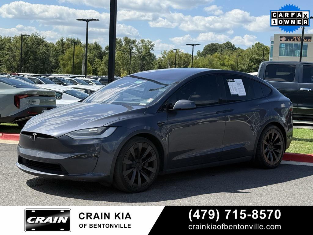 used 2023 Tesla Model X car, priced at $59,300