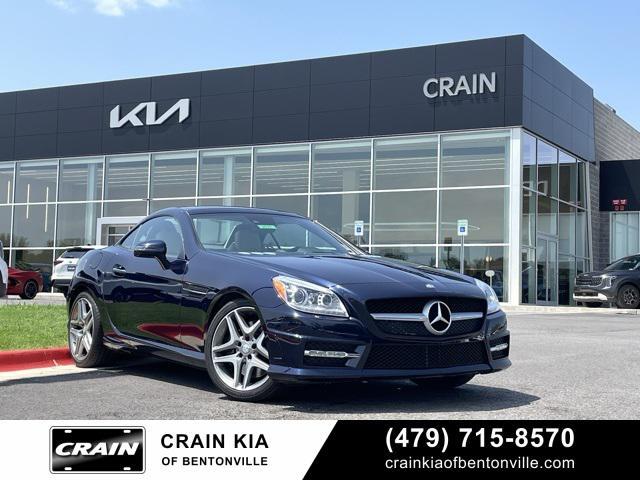 used 2016 Mercedes-Benz SLK-Class car, priced at $29,700