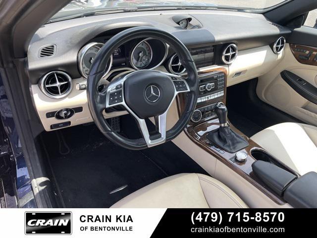 used 2016 Mercedes-Benz SLK-Class car, priced at $29,700