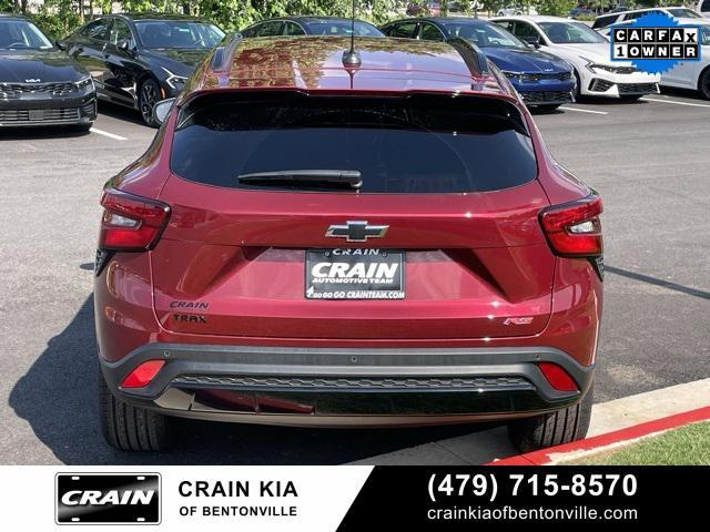 used 2024 Chevrolet Trax car, priced at $23,700